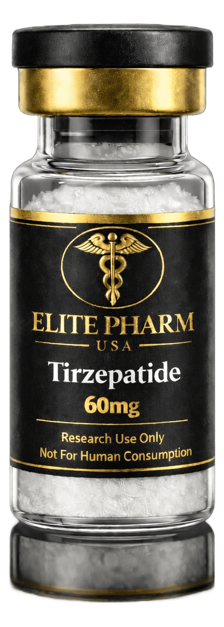 Tirzepatide 60mg premium research vial